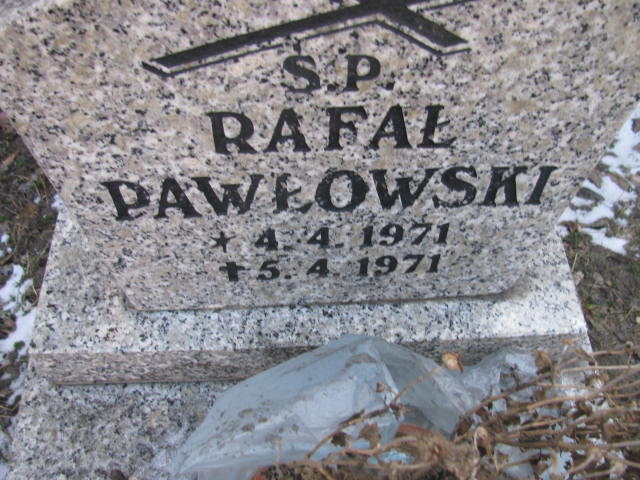 Rafał Pawłowski 1971 Katowice - Grobonet - Wyszukiwarka osób pochowanych