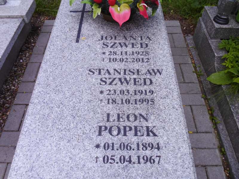 Leon Popek 1894 Katowice - Grobonet - Wyszukiwarka osób pochowanych