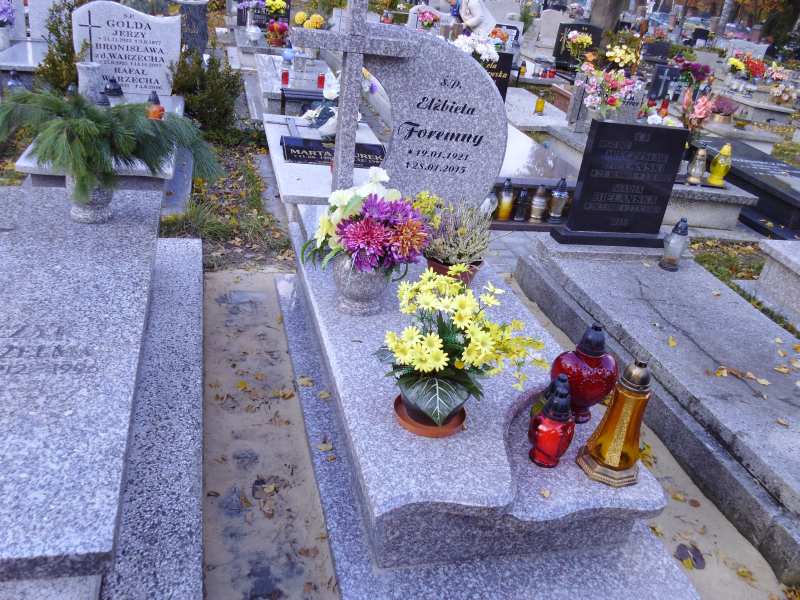 Grób Elżbieta Chromy - Foremny
