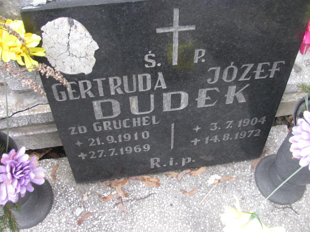 Gertruda Dudek 1910 Katowice - Grobonet - Wyszukiwarka osób pochowanych