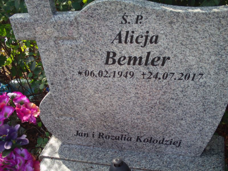 Rozalia Kołodziej 1900 Katowice - Grobonet - Wyszukiwarka osób pochowanych