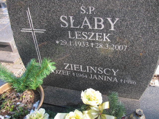 Paweł Przemysław Słaby 1959 Katowice - Grobonet - Wyszukiwarka osób pochowanych