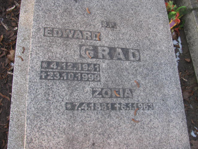 Zofia Grad 1881 Katowice - Grobonet - Wyszukiwarka osób pochowanych