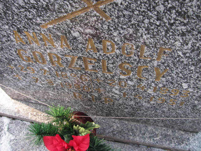 Gorzelski Adolf 1893 Katowice - Grobonet - Wyszukiwarka osób pochowanych
