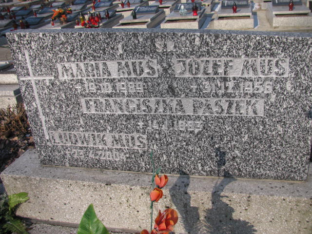 Maria Muś 1904 Katowice - Grobonet - Wyszukiwarka osób pochowanych