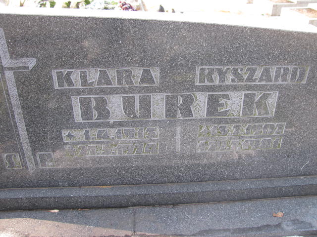 Klara Burek 1915 Katowice - Grobonet - Wyszukiwarka osób pochowanych