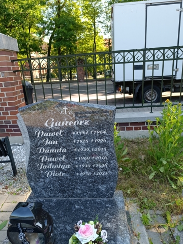 Paweł Gańcorz 1884 Katowice - Grobonet - Wyszukiwarka osób pochowanych