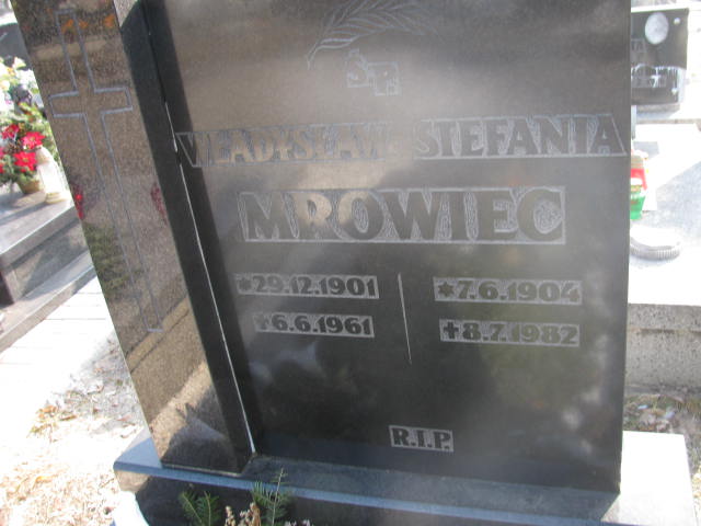 Stefania Mrowiec 1904 Katowice - Grobonet - Wyszukiwarka osób pochowanych
