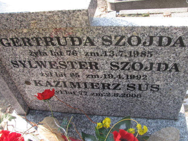 Kazimierz Sus 1930 Katowice - Grobonet - Wyszukiwarka osób pochowanych