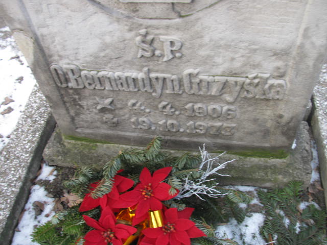 Bernardyn Grzyśka 1906 Katowice - Grobonet - Wyszukiwarka osób pochowanych