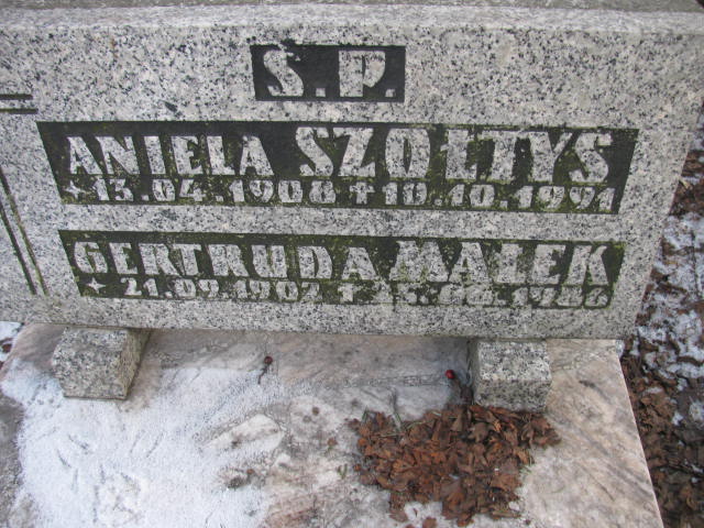 Gertruda Małek 1902 Katowice - Grobonet - Wyszukiwarka osób pochowanych