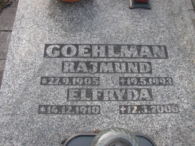 Elfryda Goehlman 1910 Katowice - Grobonet - Wyszukiwarka osób pochowanych