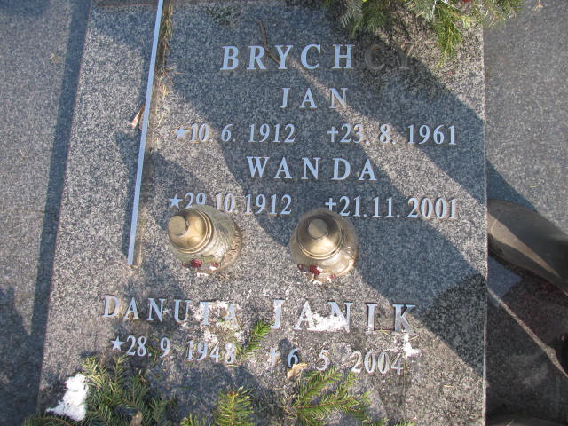 Wanda Brych 1912 Katowice - Grobonet - Wyszukiwarka osób pochowanych