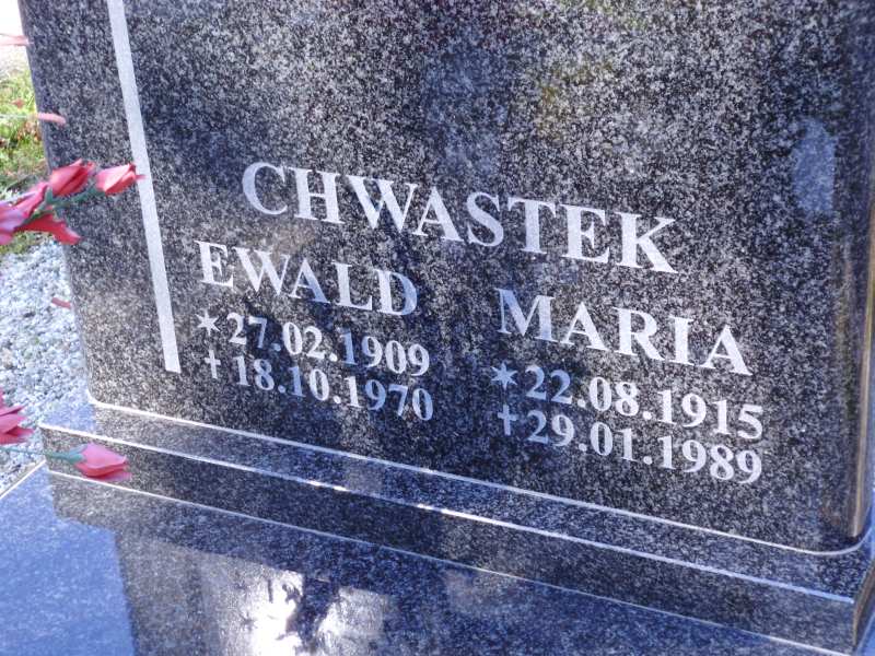 Maria Chwastek 1915 Katowice - Grobonet - Wyszukiwarka osób pochowanych