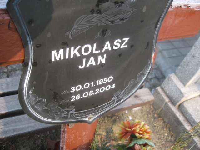 Jan Mikolasz 1950 Katowice - Grobonet - Wyszukiwarka osób pochowanych