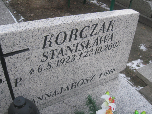 Stanisława Korczak 1923 Katowice - Grobonet - Wyszukiwarka osób pochowanych