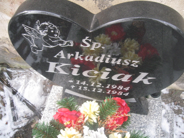 Arkadiusz Kiciak 1984 Katowice - Grobonet - Wyszukiwarka osób pochowanych