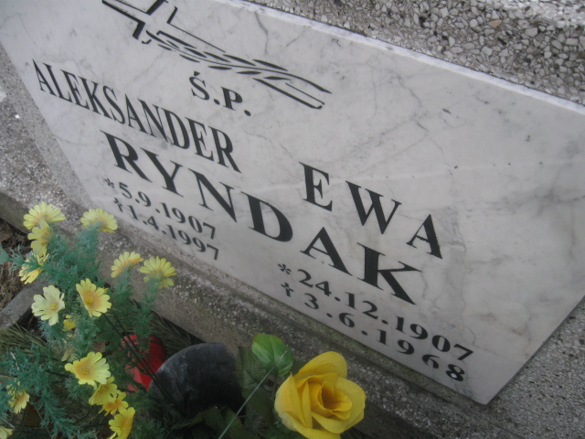 Aleksander Ryndak 1907 Katowice - Grobonet - Wyszukiwarka osób pochowanych