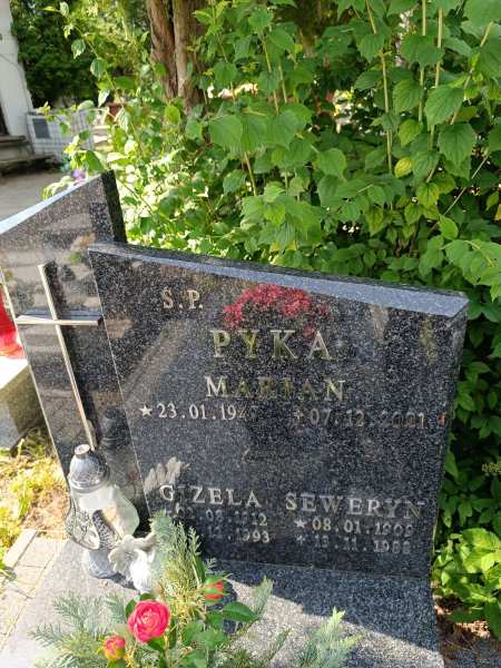 Gizela Pyka 1912 Katowice - Grobonet - Wyszukiwarka osób pochowanych