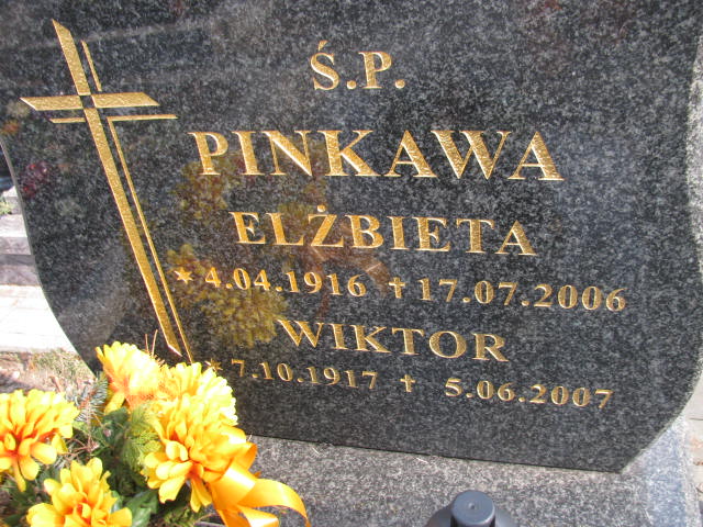  Pinkawa 1916 Katowice - Grobonet - Wyszukiwarka osób pochowanych