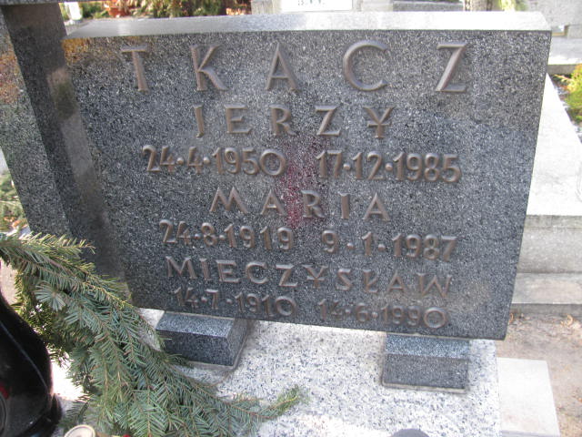 Wincenty Tkacz 1940 Katowice - Grobonet - Wyszukiwarka osób pochowanych