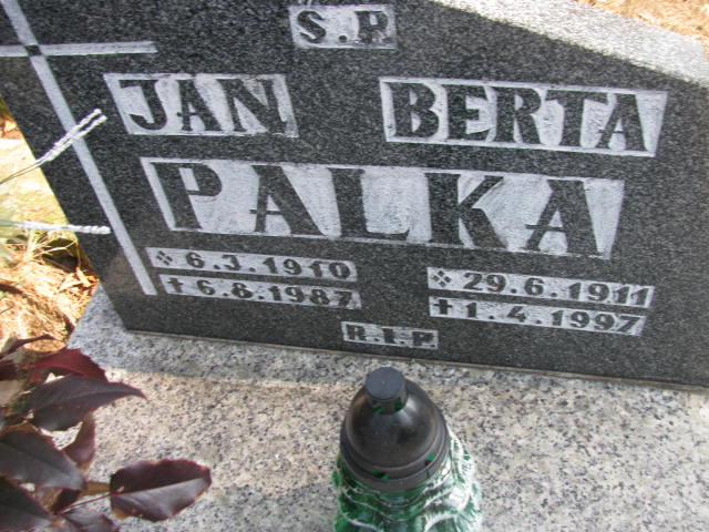 Berta Palka 1911 Katowice - Grobonet - Wyszukiwarka osób pochowanych