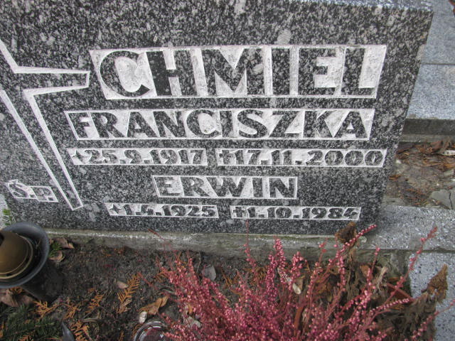 Erwin Chmiel 1925 Katowice - Grobonet - Wyszukiwarka osób pochowanych