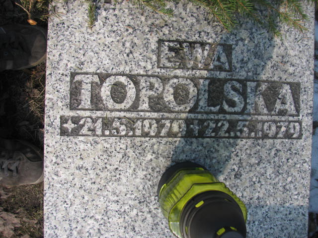 Ewa Topolska 1979 Katowice - Grobonet - Wyszukiwarka osób pochowanych