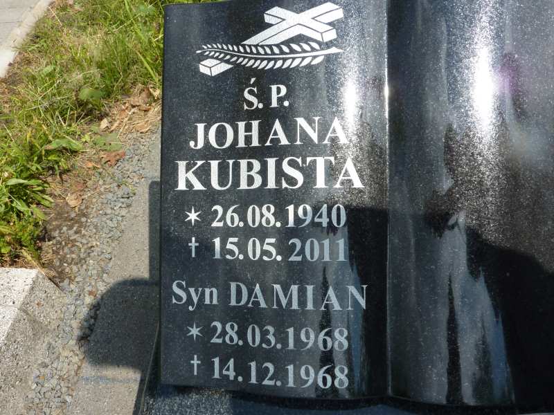Damian Kubista 1968 Katowice - Grobonet - Wyszukiwarka osób pochowanych