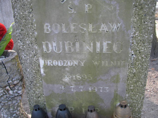 Bolesław Dubiniec 1895 Katowice - Grobonet - Wyszukiwarka osób pochowanych