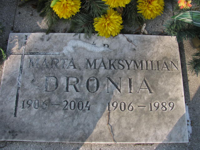 Maksymilian Dronia 1906 Katowice - Grobonet - Wyszukiwarka osób pochowanych