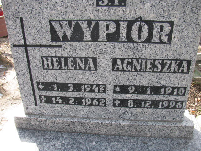 Helena Wypiór 1947 Katowice - Grobonet - Wyszukiwarka osób pochowanych