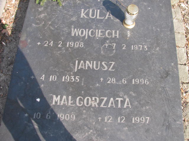 Wojciech Kula 1908 Katowice - Grobonet - Wyszukiwarka osób pochowanych