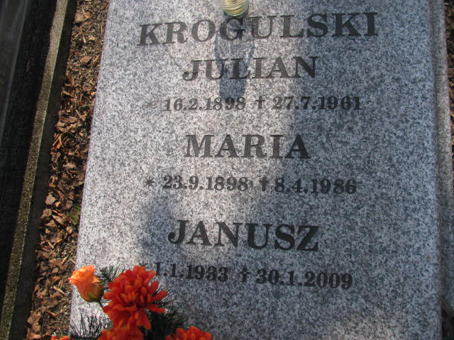 Janusz Krogulski 1933 Katowice - Grobonet - Wyszukiwarka osób pochowanych