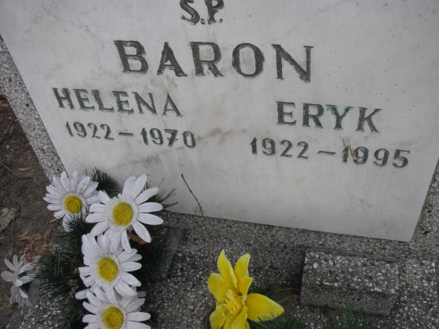 Helena Baron 1922 Katowice - Grobonet - Wyszukiwarka osób pochowanych