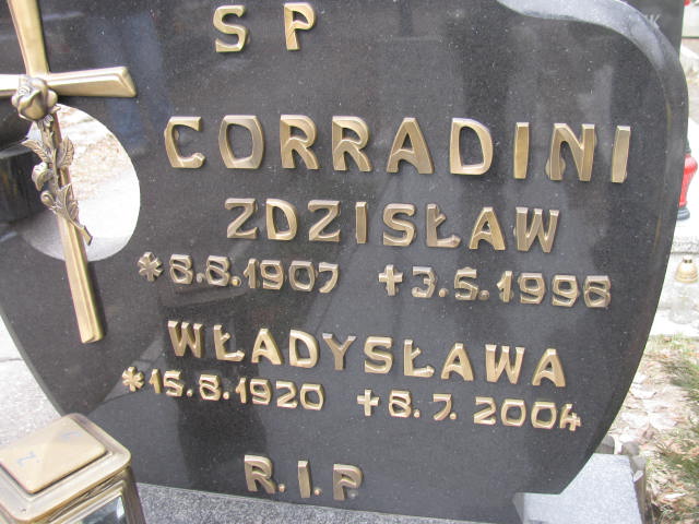 Władysława Corradini 1920 Katowice - Grobonet - Wyszukiwarka osób pochowanych