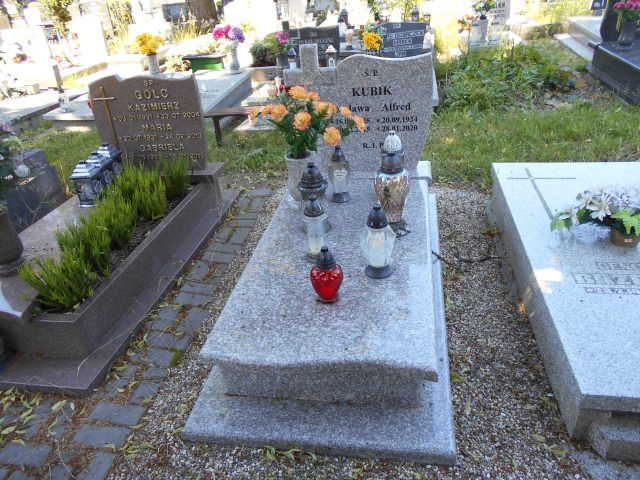 Grób Alfred Kubik