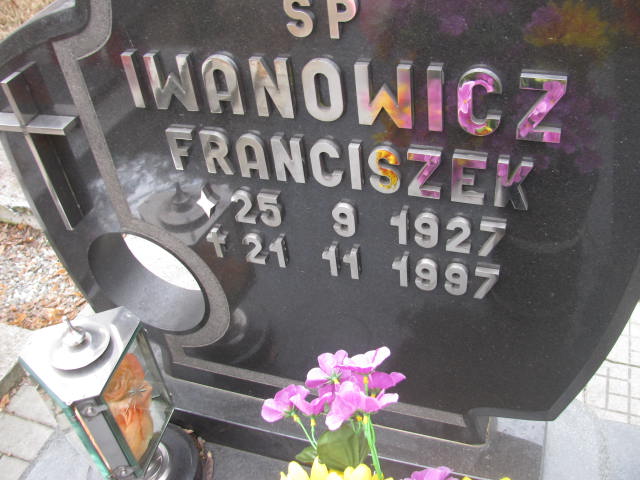 Franciszek Iwanowicz 1927 Katowice - Grobonet - Wyszukiwarka osób pochowanych