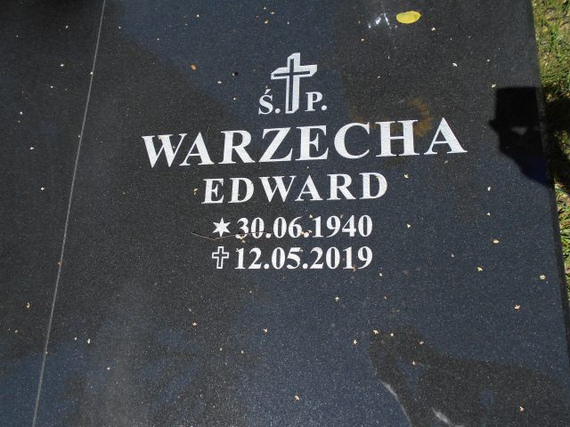 Edward Warzecha  1940 Katowice - Grobonet - Wyszukiwarka osób pochowanych