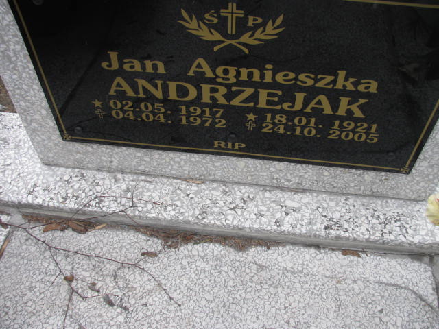 Jan Andrzejak 1917 Katowice - Grobonet - Wyszukiwarka osób pochowanych