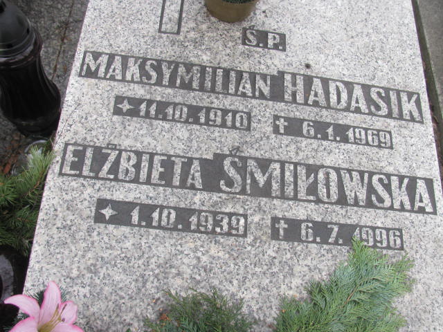 Maksymilian Hadasik 1910 Katowice - Grobonet - Wyszukiwarka osób pochowanych