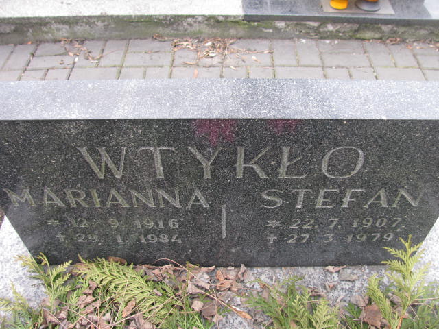 Marianna Wtykło 1916 Katowice - Grobonet - Wyszukiwarka osób pochowanych