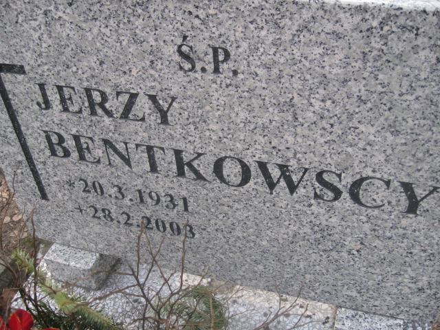 Jerzy Bentkowski 1931 Katowice - Grobonet - Wyszukiwarka osób pochowanych