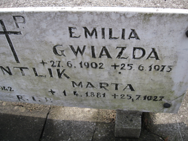 Marta Centlik 1881 Katowice - Grobonet - Wyszukiwarka osób pochowanych