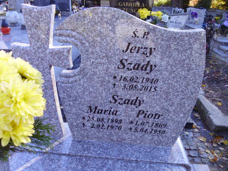 Piotr Szady Katowice - Grobonet - Wyszukiwarka osób pochowanych