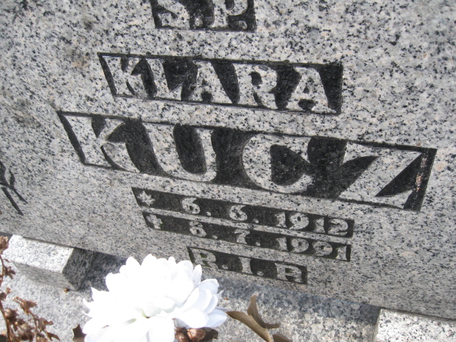 Klara Kucz 1912 Katowice - Grobonet - Wyszukiwarka osób pochowanych