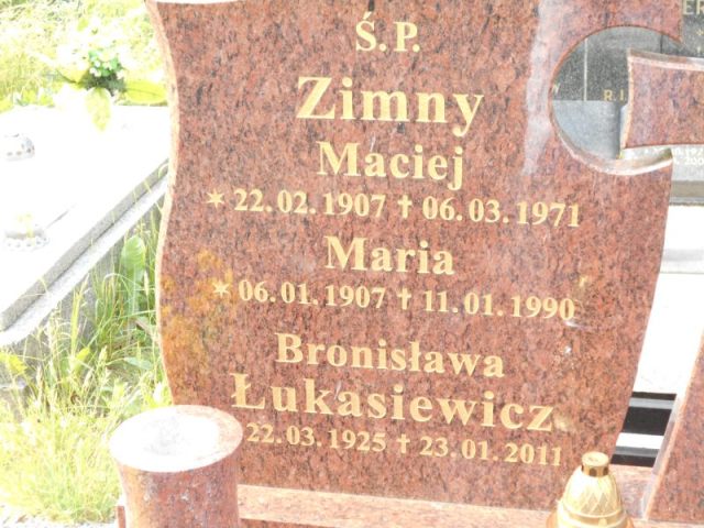 Łukasiewicz Bronisława 1925 Katowice - Grobonet - Wyszukiwarka osób pochowanych