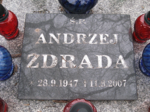 Zdzisław Zdrada 1907 Katowice - Grobonet - Wyszukiwarka osób pochowanych