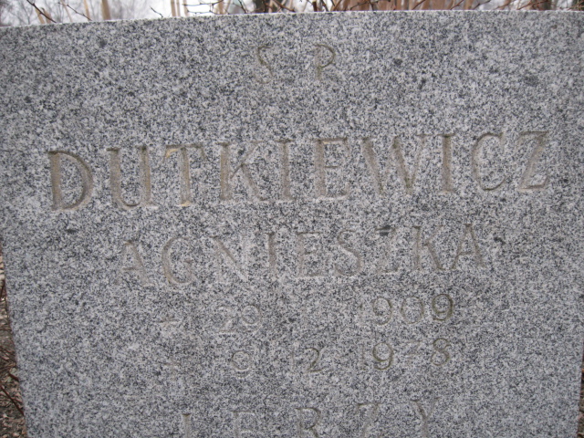 Agnieszka Dutkiewicz 1909 Katowice - Grobonet - Wyszukiwarka osób pochowanych