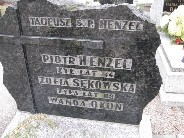 Zofia Sękowska 1911 Katowice - Grobonet - Wyszukiwarka osób pochowanych